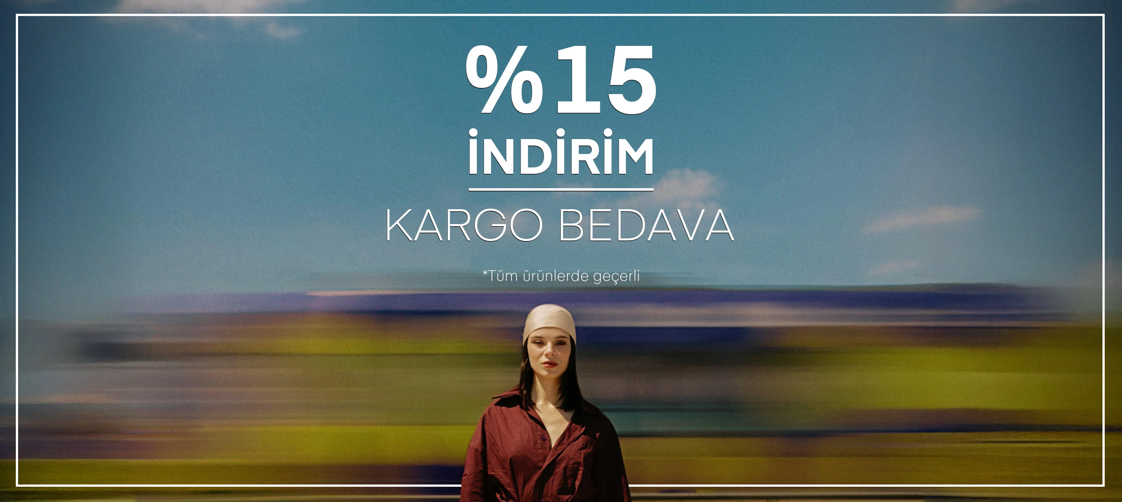 yüzde 15 indirim kargo bedava