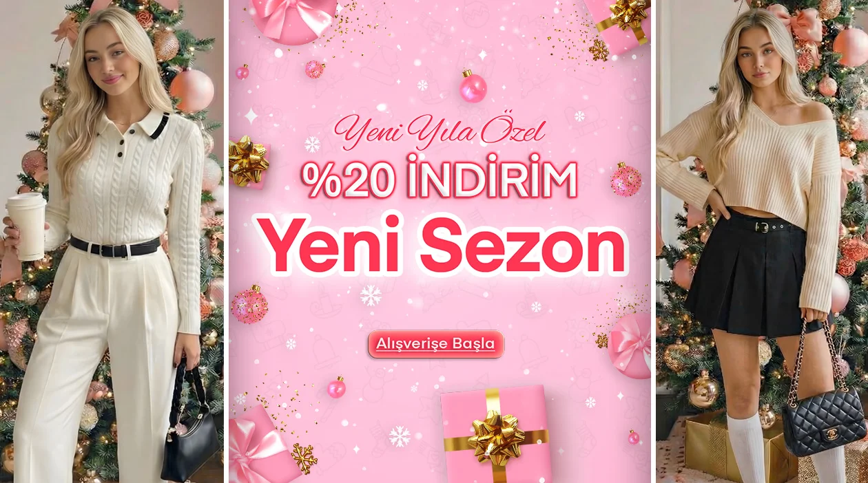 Tüm ürünlerde %20 indirim